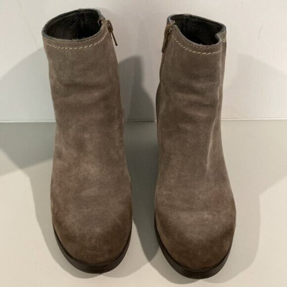 Browns Brown Suede Heeled Ankle Boots size 39 - Picture 2 of 12